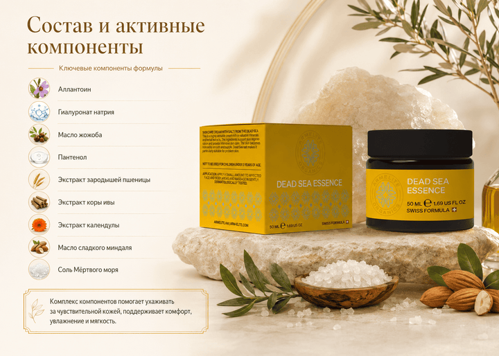 Armelite Dead Sea Essence 50 ml Inhaltsstoffe
