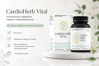 Armelite CardioHerb Vital 30 պարկուճ