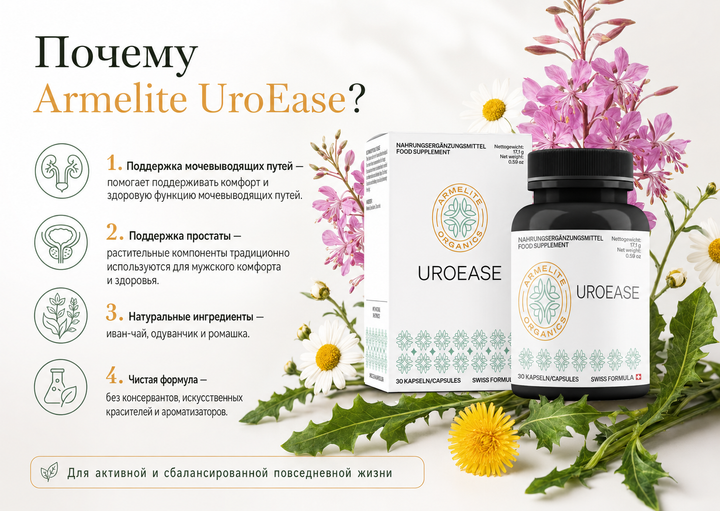 Armelite UroEase Formula 30 պարկուճներ