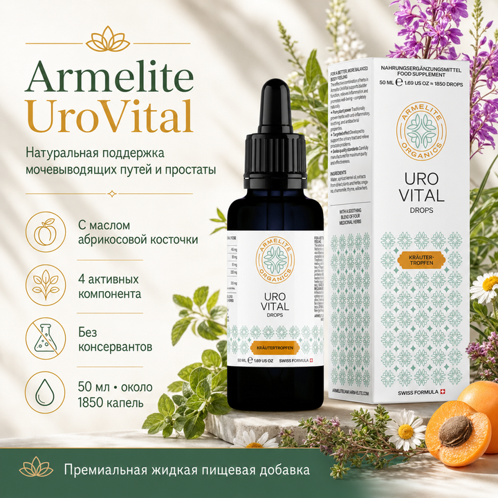 UroVital Բուսական կաթիլներ 50 մլ